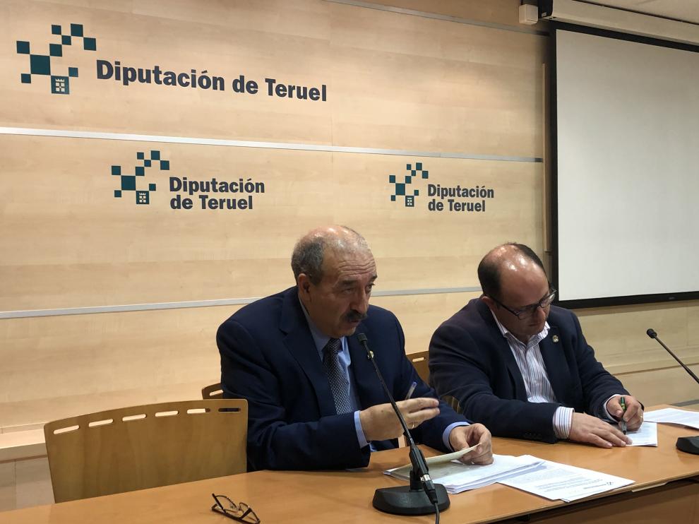 Manuel Rando, a la izquierda, y Alberto Izquierdo.