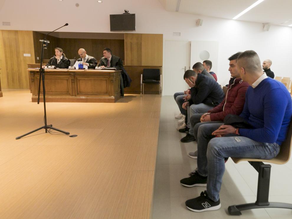 El macrojuicio se prolongó durante seis días en la Audiencia de Huesca.
