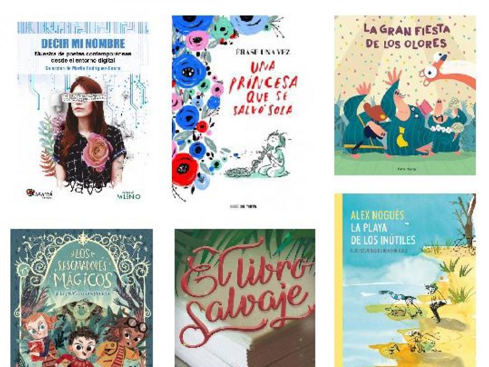 Portadas de algunos de los libros que os recomendamos para esta Navidad