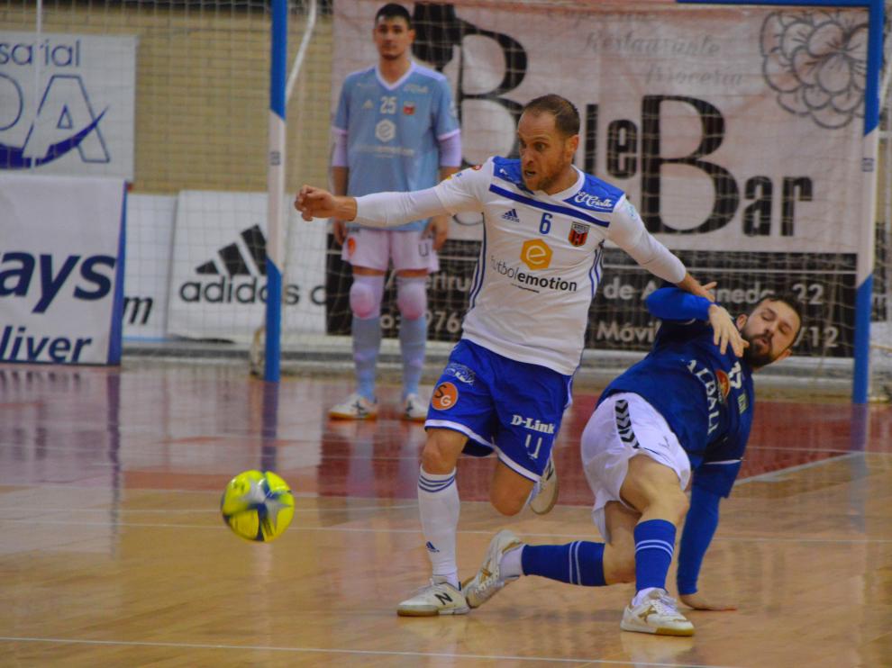 Partido del Fútbol Emotion Zaragoza, imagen de archivo.