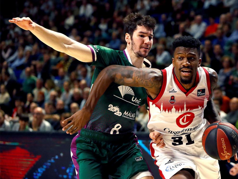 Dylan Ennis, en el Martín Carpena.