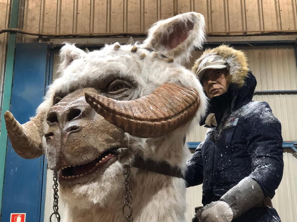 Una figura de Star Wars, única en Europa, se estrena en la exposición de Zaragoza.
