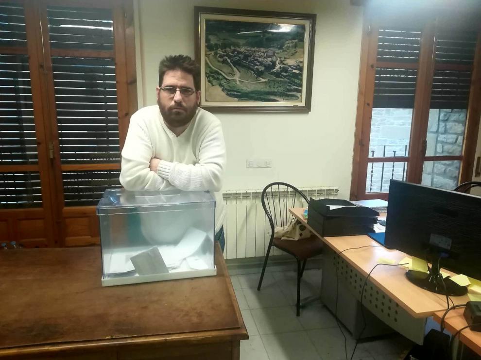 José Ramón Reyes, alcalde de El Frago.