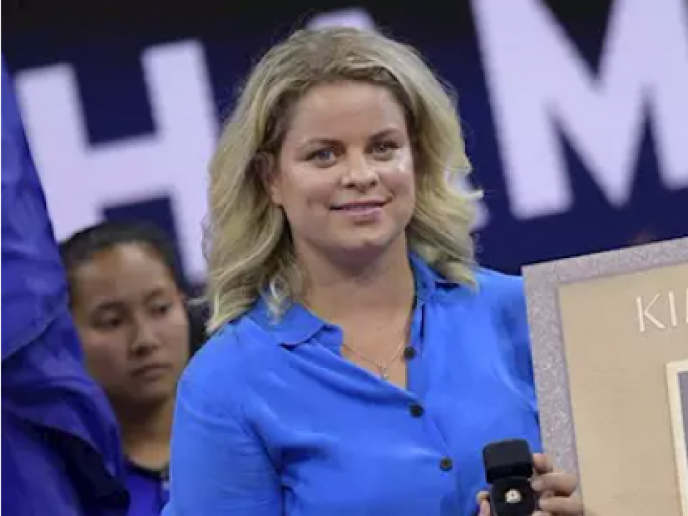 La tenista belga Kim Clijsters.