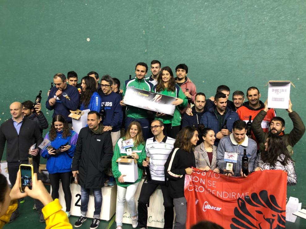 Podio de la competicón 100x100 Stadium Casablanca