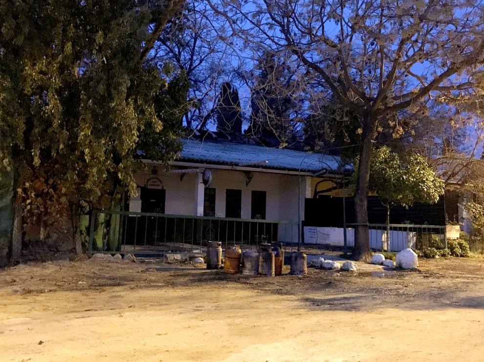 Imagen de la casa del presunto agresor en el barrio de San Jerónimo de Sevilla.