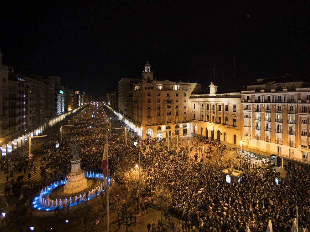 Manifestación del 8M en Zaragoza