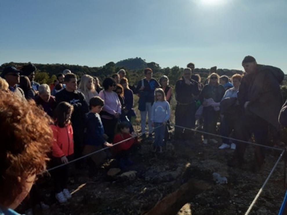 La ruta se inauguró con un grupo de 70 personas.