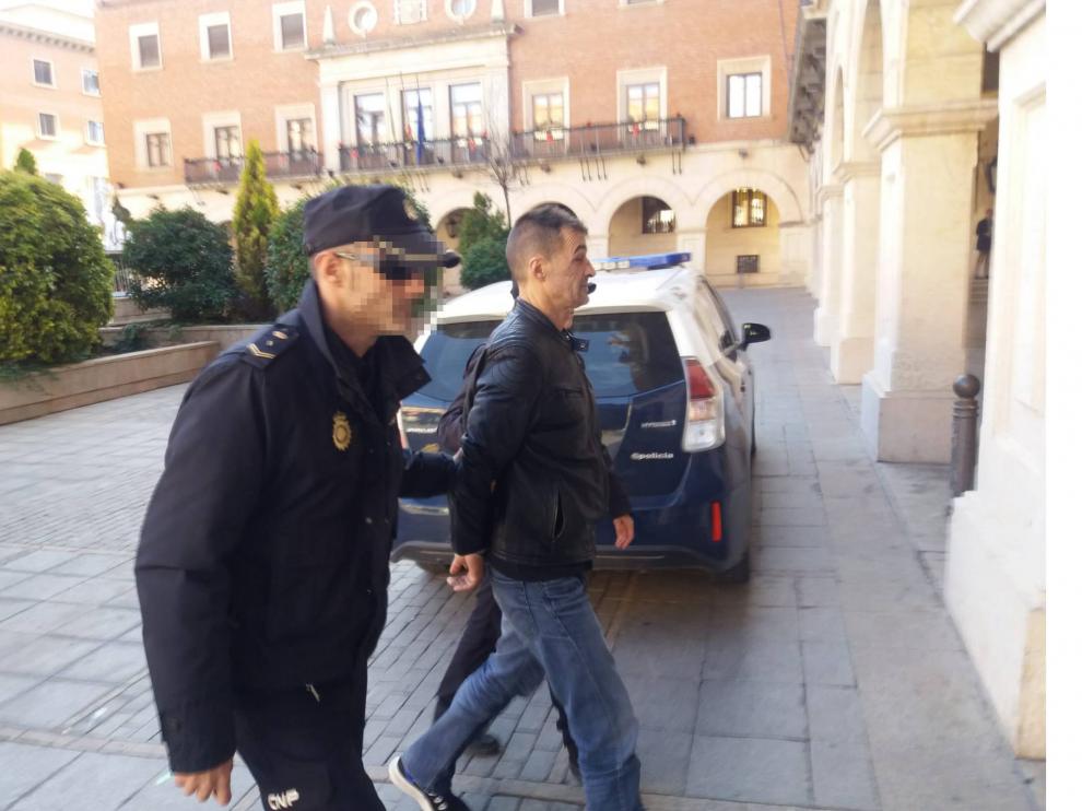 Momento en el que el detenido ha pasado a disposición judicial