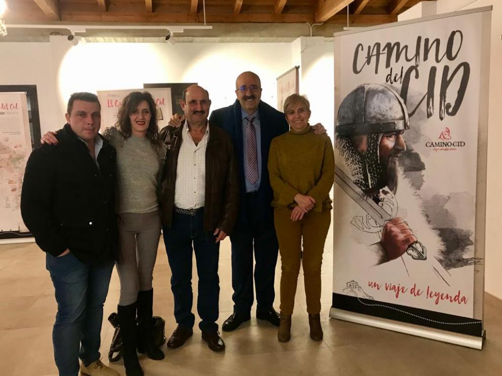 Inauguración de la exposición Camino del Cid, en Cella.