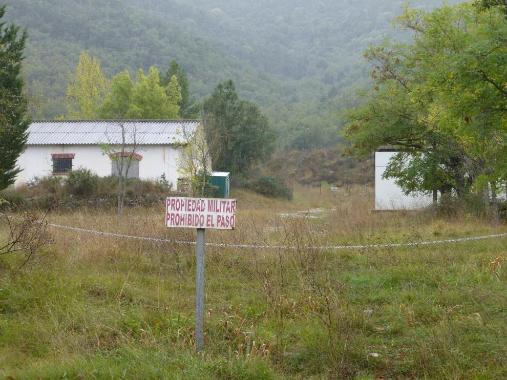 Campamento militar de las Batiellas, en Jaca, donde ocurrieron los hechos.