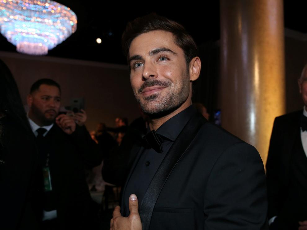Zac Efron, en una reciente gala cinematográfica.