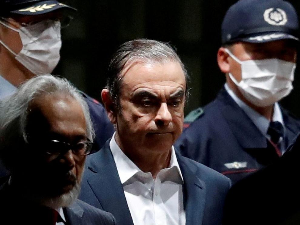 El expresidente de Nissan Carlos Ghosn confirmó hoy que se encuentra en el Líbano