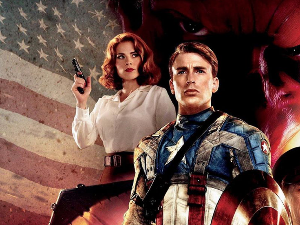 Imagen del cartel de 'Capitán América'
