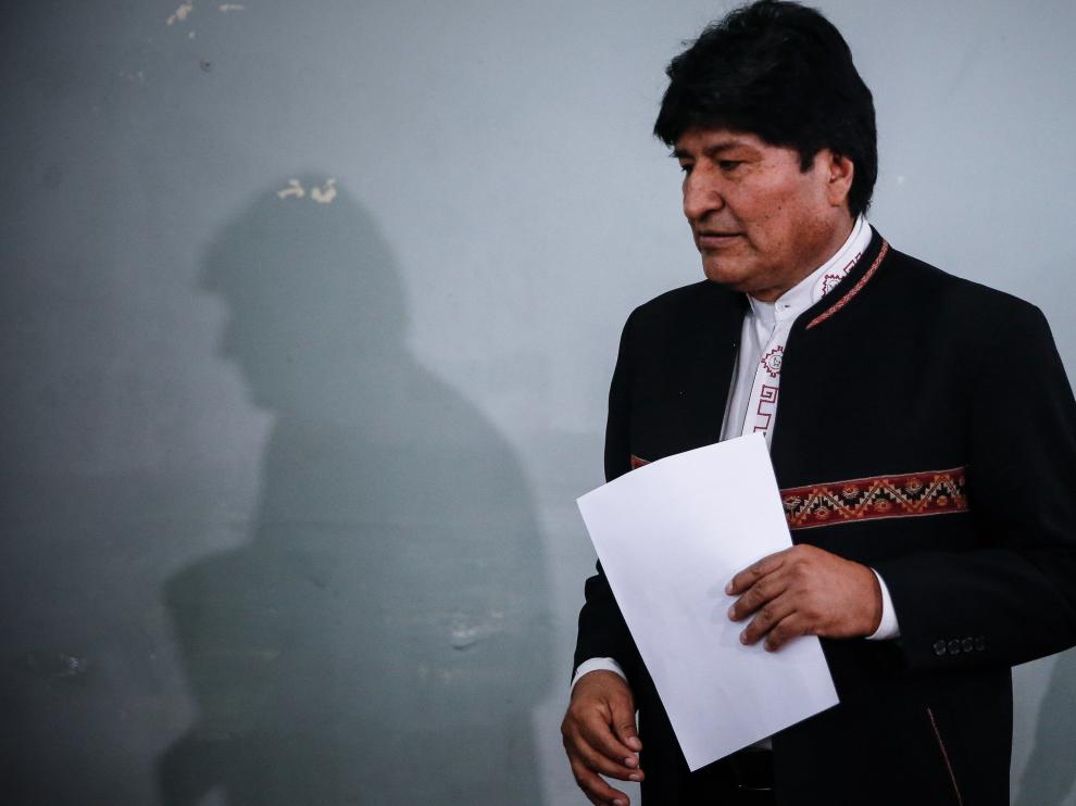 Evo Morales, este jueves en Buenos Aires