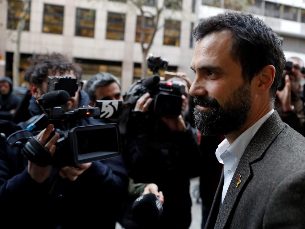 Torrent, a su llegada al Consejo Nacional de ERC