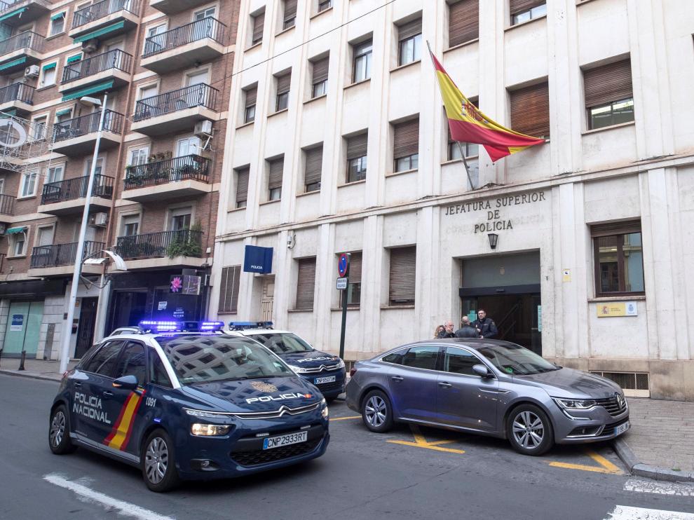 Dependencias policiales donde se encuentran los detenidos