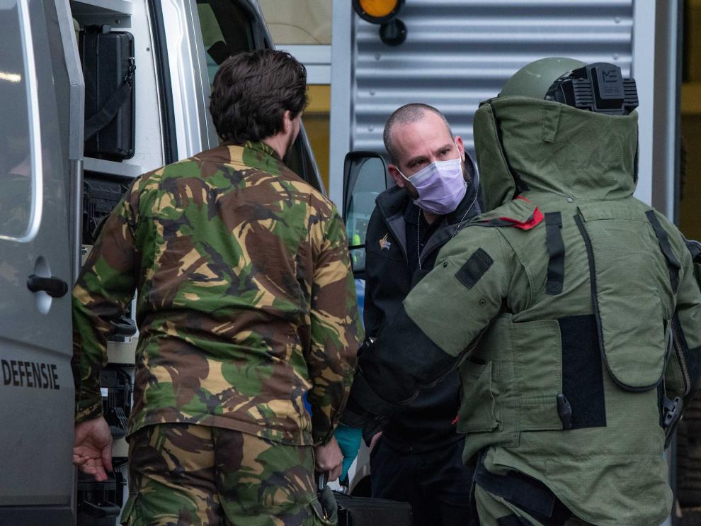 Uno de los paquetes llegó a un concesionario de Rotterdam
