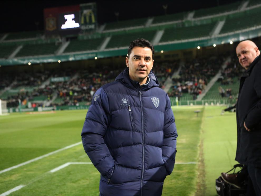 Imágenes del partido Elche-Huesca