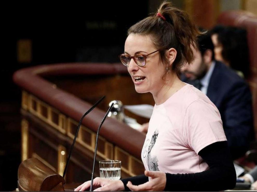 Invervención de la diputada de la CUP Mireia Vehí