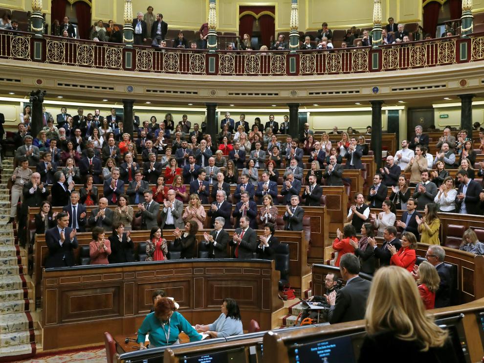 Segunda sesión debate de investidura de Pedro Sánchez.