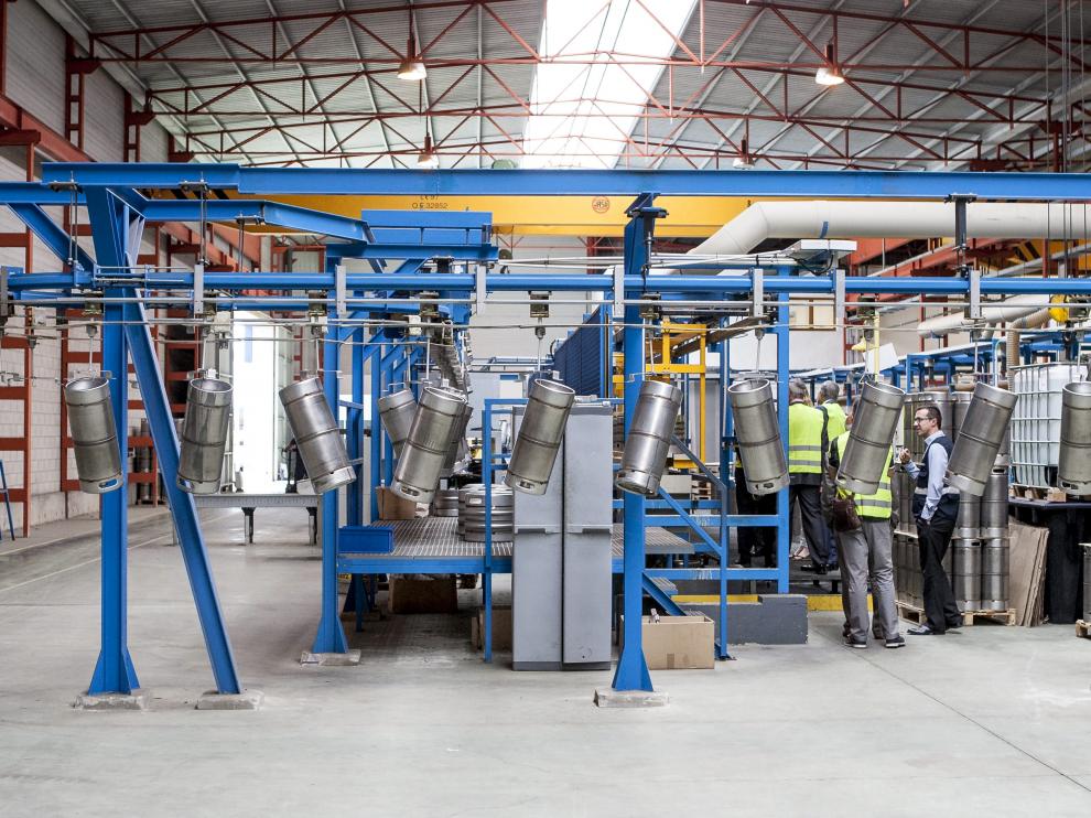 Imagen de 2016 de las instalaciones de Entinox en el polígono de Figueruelas.