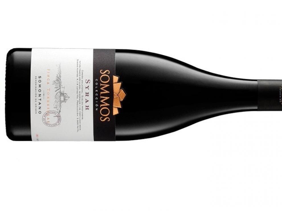 Botella de Sommos Colección Syrah 2017.