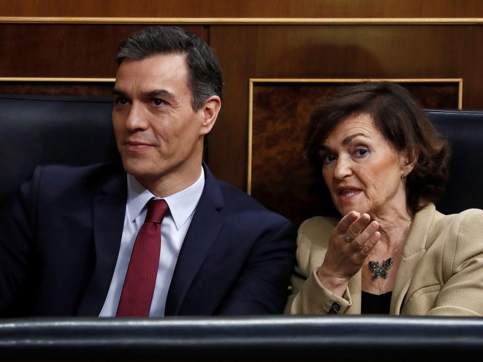 Imágenes del tercer pleno de investidura de Pedro Sánchez, que se somete a una segunda votación este martes para alcanzar la presidencia del Gobierno de España.