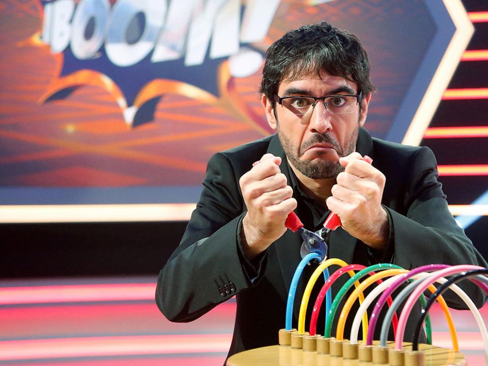 Juanra Bonet, presentador de 'Boom!'
