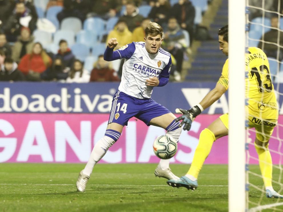 Partido Real Zaragoza-Sporting de Gijón en La Romareda