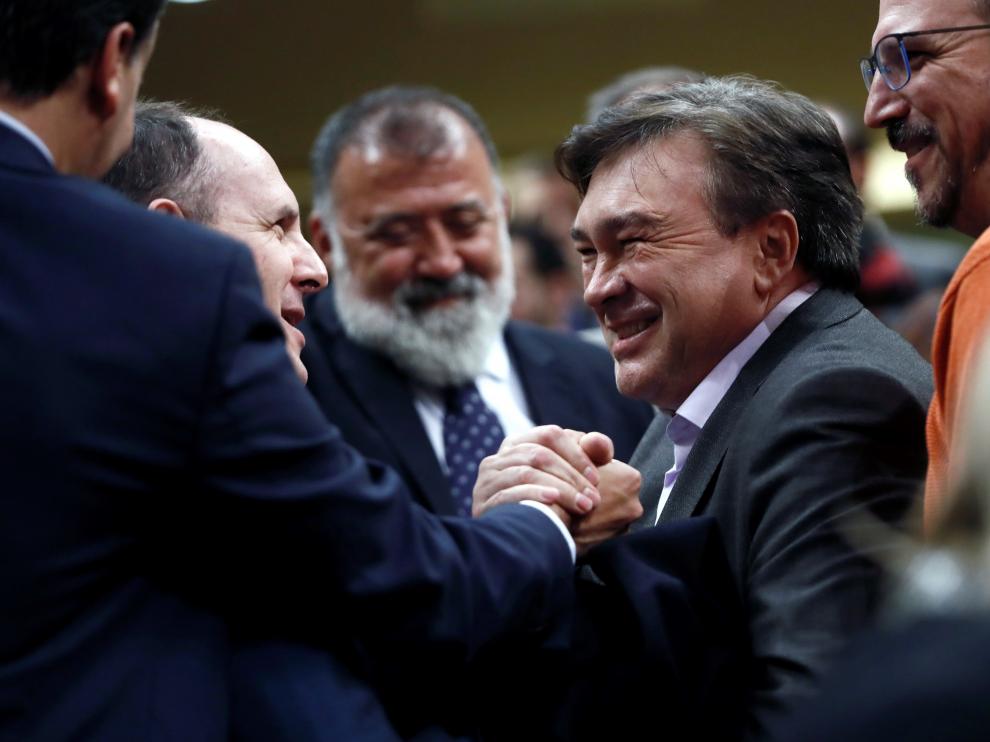 Tomás Guiterate, en el Congreso