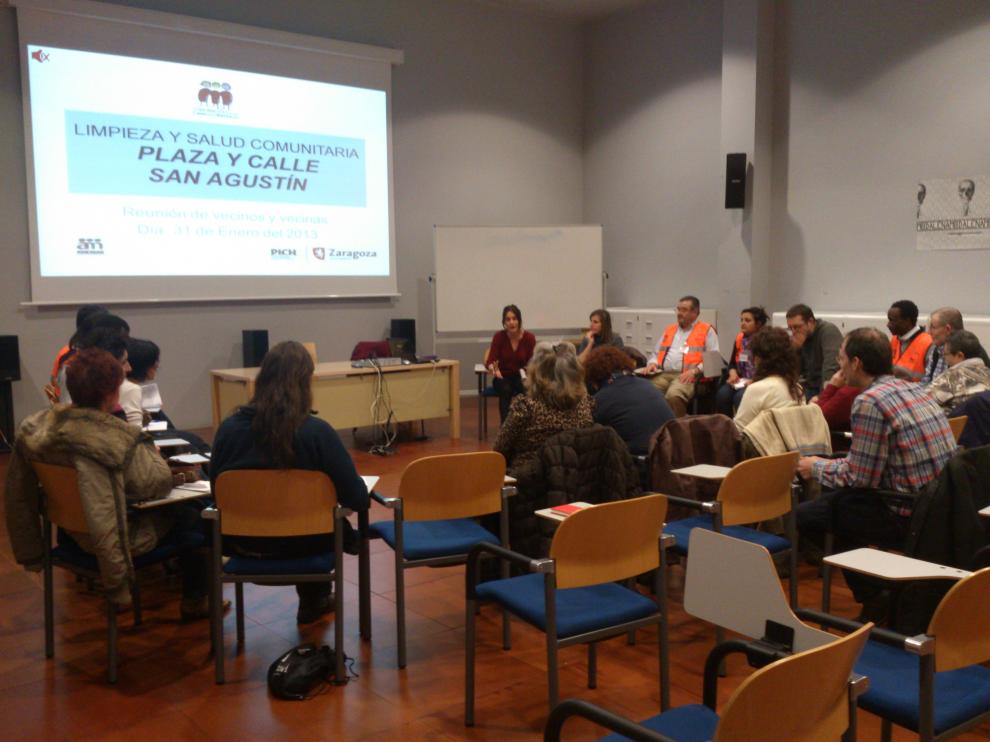 Acto de Amediar, servicio de mediación del Casco de Zaragoza