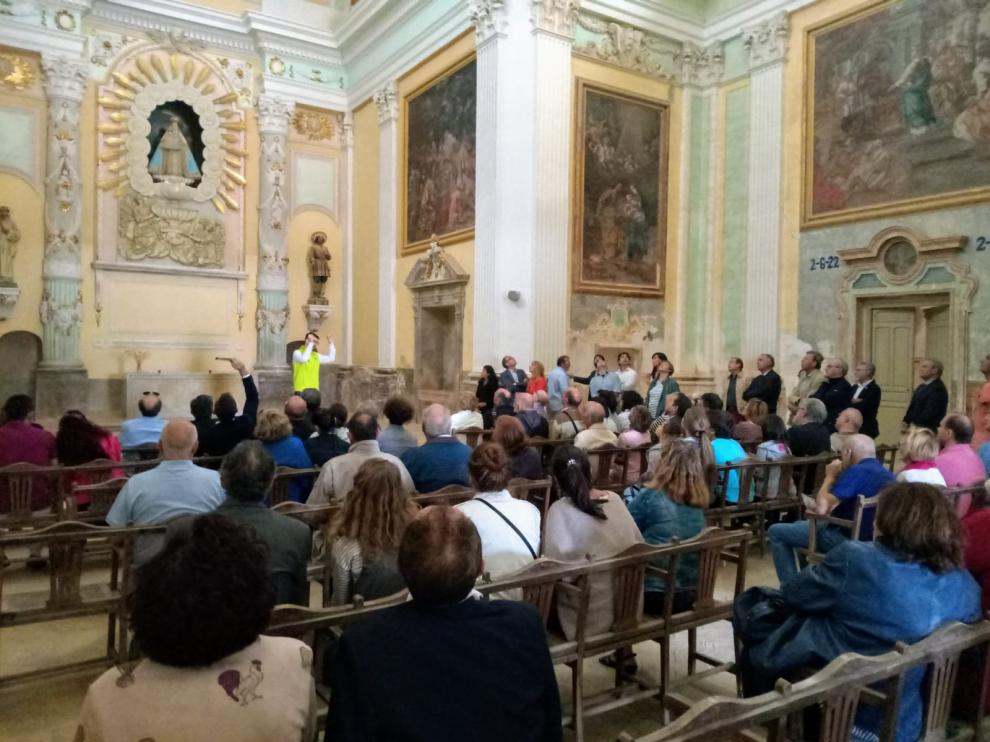 Las visitas guiadas a La Cartuja de las Fuentes atrajeron a mucho público en 2019.