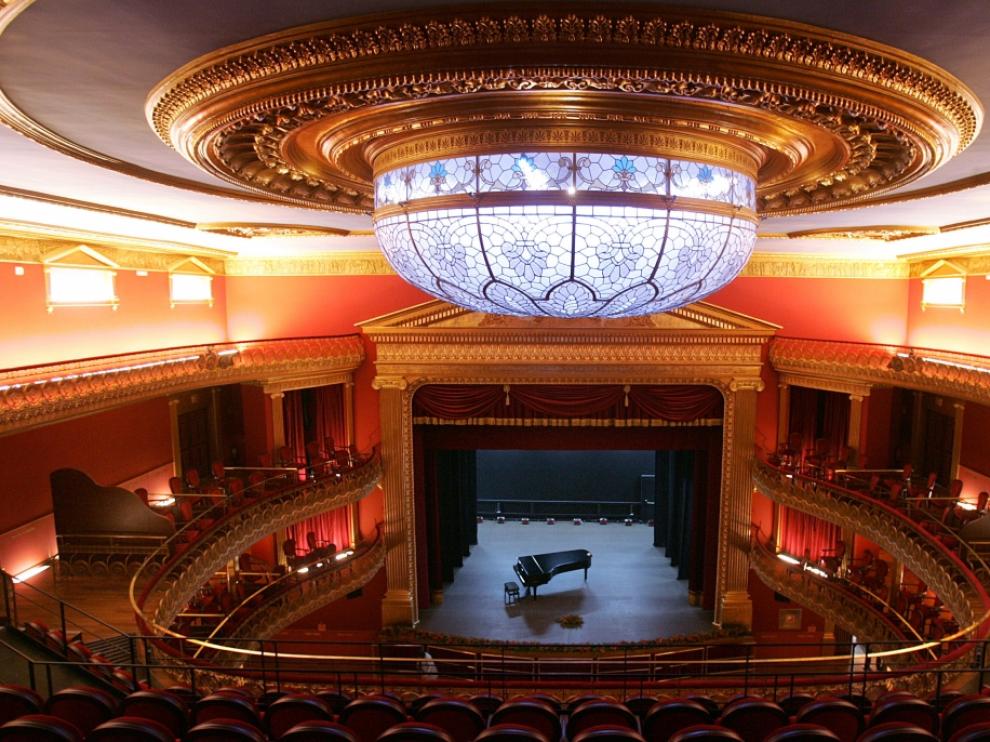 Imagen del Teatro Olimpia, que este año acogerá la gala de los Premios de la Música Aragonesa.