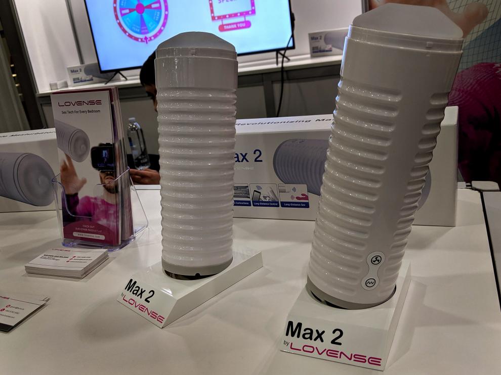 Productos de la marca hongkonesa Lovense, cuyo lema es Tecnología sexual para cada dormitorio".