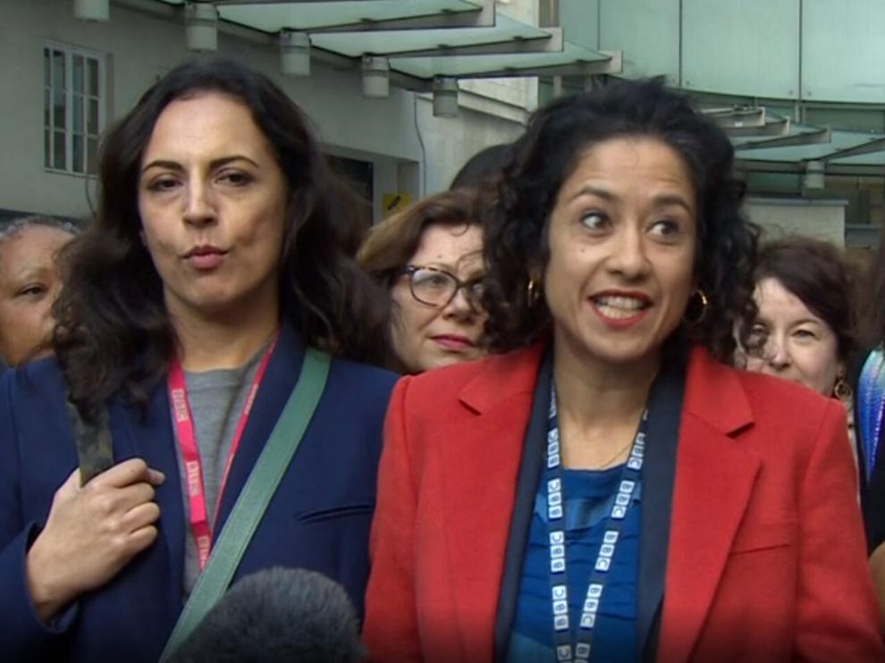 Samira Ahmed, presentadora de la BBC.