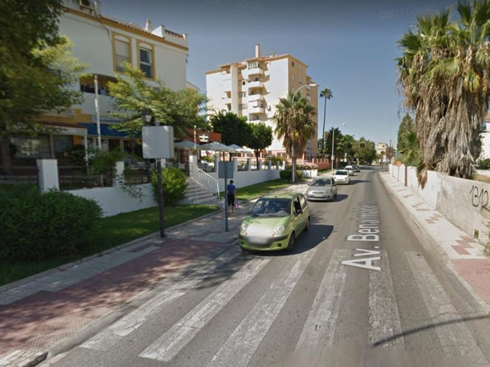 El incendio se ha declarado en un edificio de 10 plantas en la avenida de Benalmádena de Torremolinos.