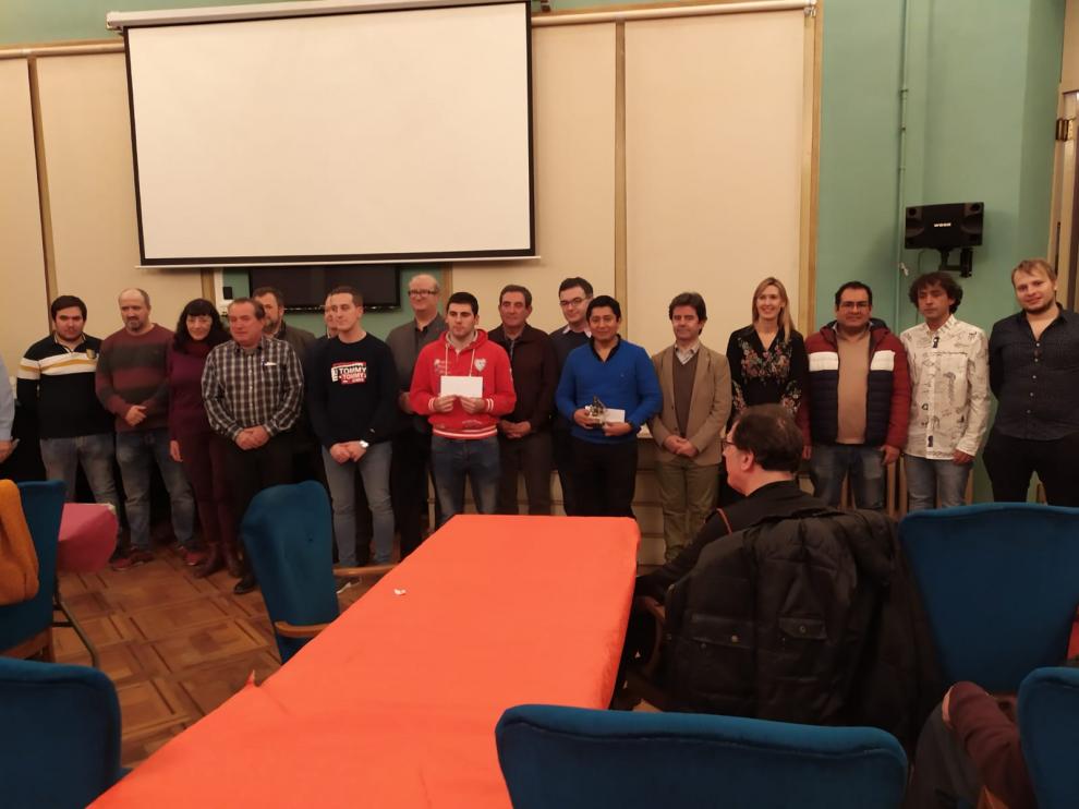 Entrega de premios en el I Torneo de Ajedrez Fundación Rey Ardid.