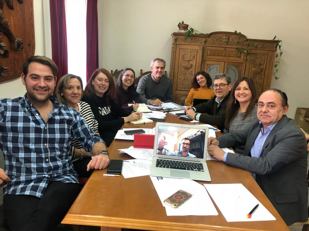 Reunión en Orihuela del Tremedal preparatoria del Día Internacional de los Bosques