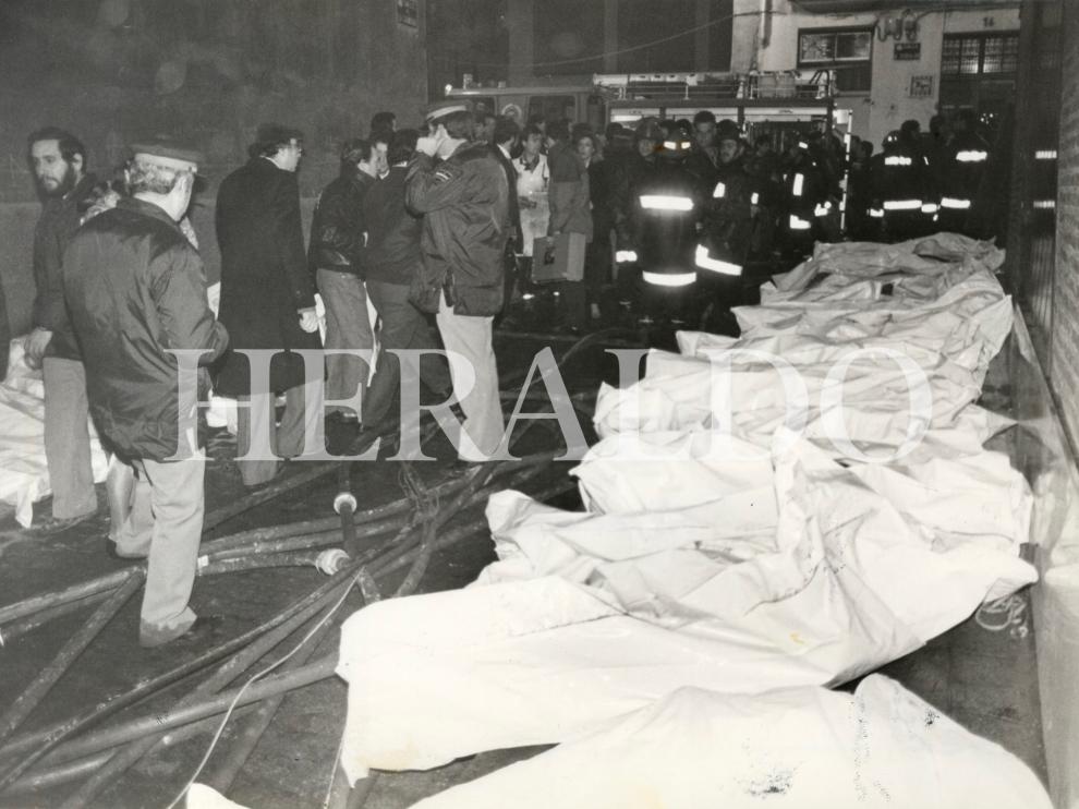 Imágenes de archivo del incendio de la discoteca Flying, cuando se cumplen 30 años del trágico suceso