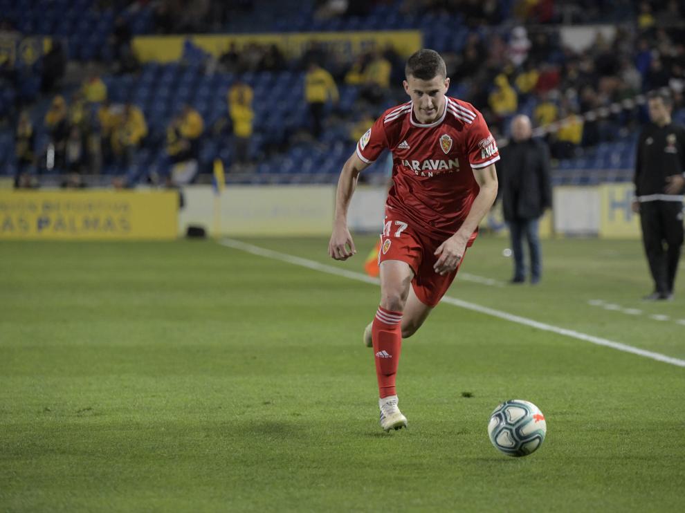 Partido Las Palmas-Real Zaragoza, de la 23ª jornada de Segunda División