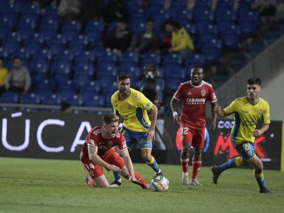 Partido Las Palmas-Real Zaragoza, de la 23ª jornada de Segunda División