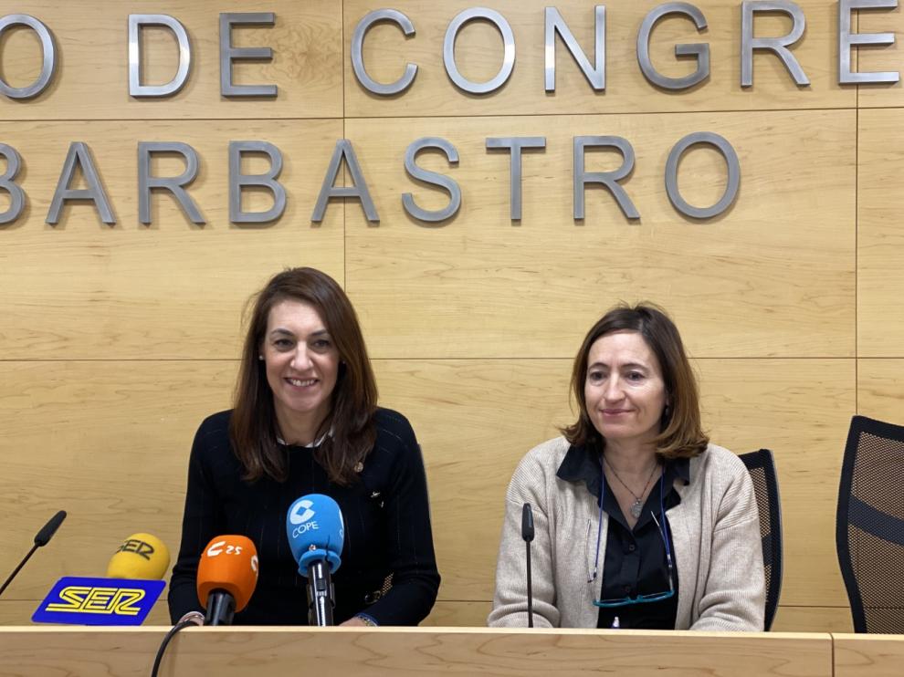 Blanca Galindo y Ana Escartín.