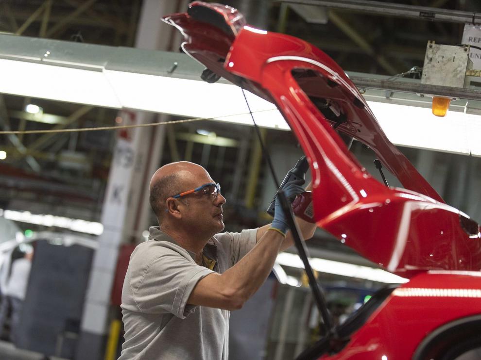 Fábrica de Opel España, del grupo PSA, en Figueruelas.