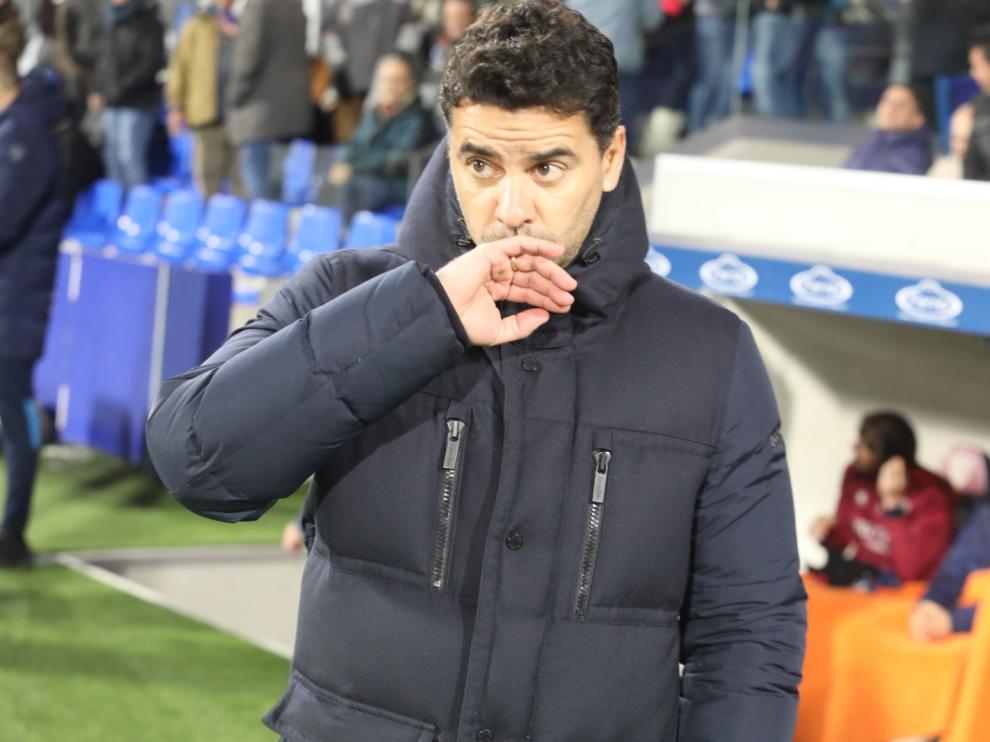 Partido SD Huesca-Tenerife, de la 23ª jornada de Segunda División en El Alcoraz