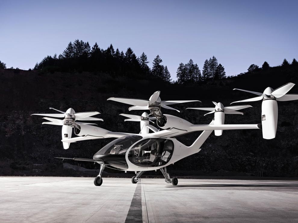 Un prototipo de taxi aéreo.