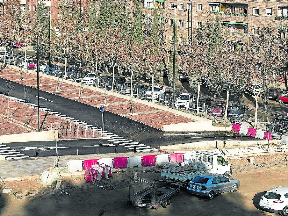 Las obras del aparcamiento se recepcionaron por las Cortes de Aragón el pasado día 13