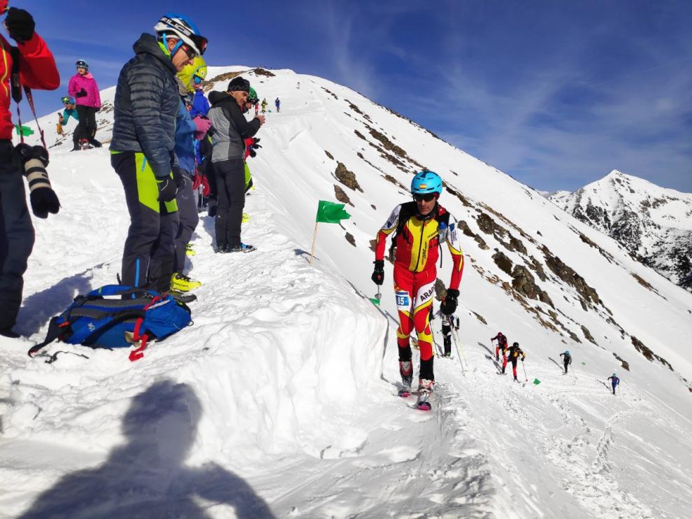 Participantes de Aragón en la Copa de Esquí de Montaña 2019