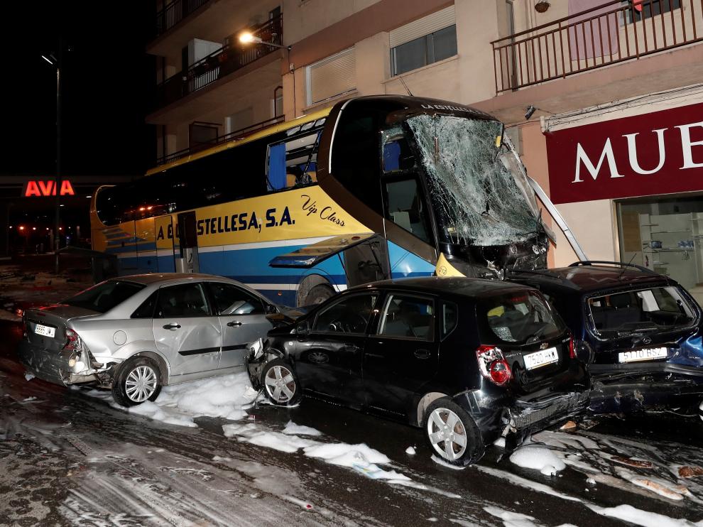 Un menor muerto y su hermano crítico arrollados por un autobús en Estella