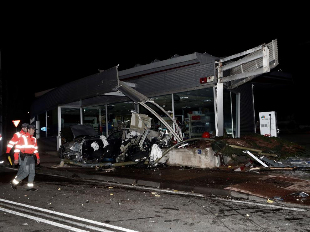Un menor muerto y su hermano crítico arrollados por un autobús en Estella